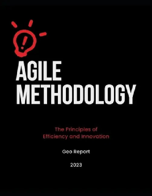Agile Methodology: The Principles of Efficiency and Innovation by Geo Report