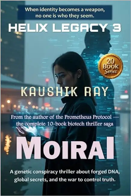 Moirai - HELIX LEGACY 3: A genetic conspiracy thriller about forged DNA, global secrets, and the war to control truth. by Ray, Kaushik