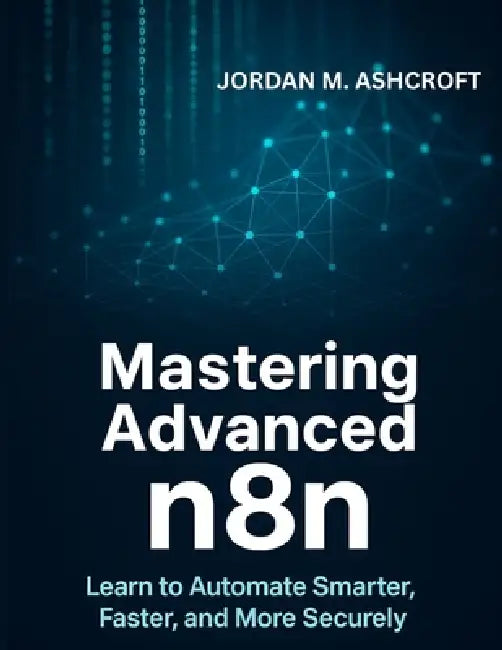 Mastering Advanced n8n: Learn to Automate Smarter, Faster, and More Securely by Jordan M. Ashcroft