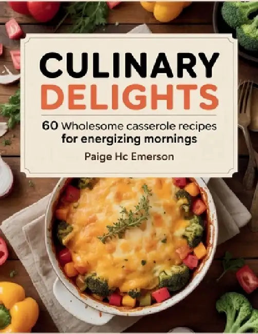 Culinary Delights: 60 Wholesome Casserole Recipes for Energizing Mornings - Paige HC Emerson by Paige Hc Emerson