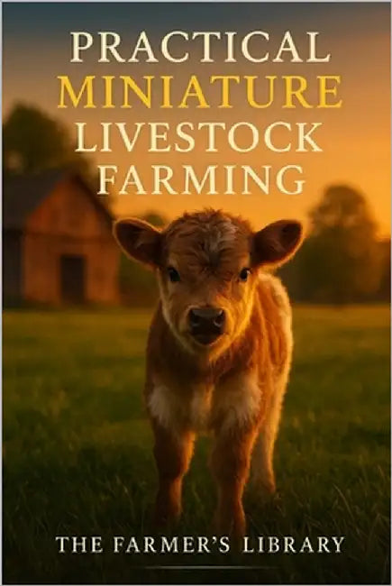 Practical Miniature Livestock Farming: A Beginner's Guide to Raising Mini Goats, Sheep, Donkeys, Pigs, Horses & Cattle on Small Acreage by Library, Farmer's