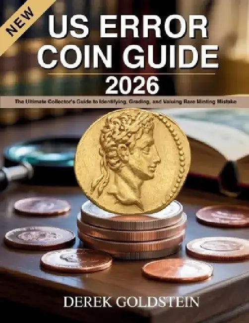 US Error Coin Guide 2026: The Ultimate Collector's Guide to Identifying, Grading, and Valuing Rare Minting Mistake by Derek Goldstein