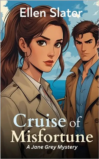 Cruise of Misfortune: An exciting, laugh out loud cozy murder mystery with a female detective by Slater, Ellen