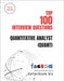 Top 100 Quantitative Analyst (Quant) Interview questions: Fully Solved: Master Core Quant Interview Topics to Land Top Roles by Biz, Dollarbook
