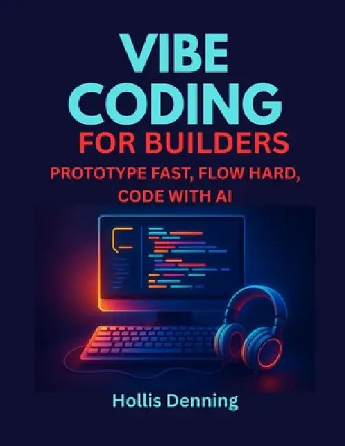 Vibe Coding for Builders: Prototype Fast, Flow Hard, Code with AI by Hollis Denning