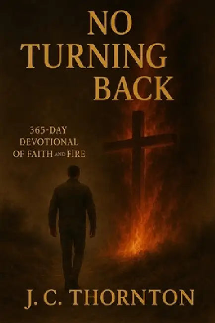 No Turning Back: 365-Day Devotional of Faith and Fire by Jc Thornton