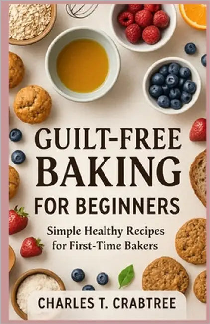 Guilt-Free Baking for Beginners: Simple Healthy Recipes for First-Time Bakers by Crabtree, Charles T.