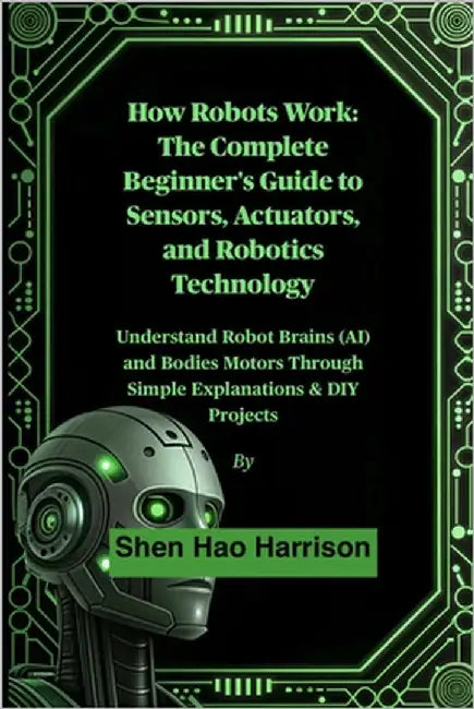 How Robots Work: The Complete Beginner's Guide to Sensors, Actuators, and Robotics Technology: Understand Robot Brains (AI) and Bodies Motors Through by Harrison, Shen Hao