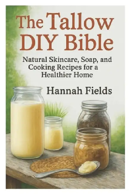 The Tallow DIY Bible: Natural Skincare, Soap, and Cooking Recipes for a Healthier Home by Hannah Fields