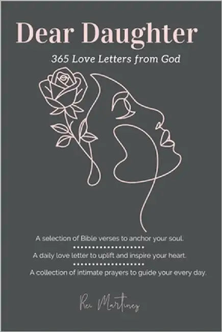 Dear Daughter: 365 Love Letters from God: - Your Daily Guide to Faith, Hope, and Inspiration by Martinez, Rei