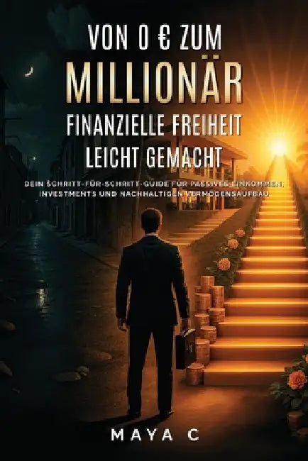 Von 0 zum Millionär - Finanzielle Freiheit leicht gemacht: Dein Schritt-für-Schritt-Guide für passives Einkommen, Investments und nachhaltigen Vermöge by Maya Cherif