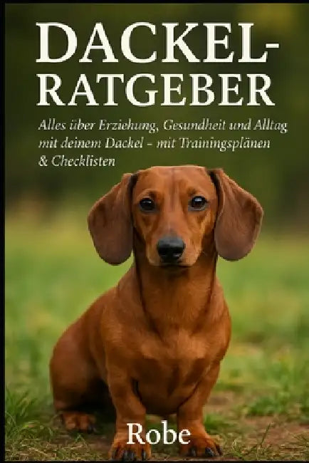 Der Dackel Ratgeber - Erziehung, Pflege & Alltagstipps: Alles, was Sie über Ihren Dackel wissen müssen - vom Welpen bis zum Senior by Robe