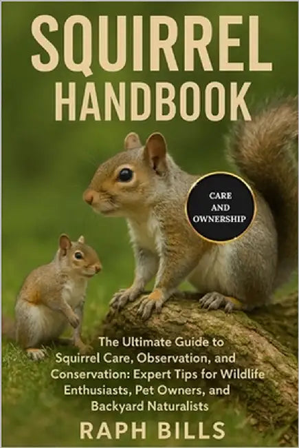 Squirrel Handbook: The Ultimate Guide to Squirrel Care, Observation, and Conservation: Expert Tips for Wildlife Enthusiasts, Pet Owners, and Backyard by Bills, Raph