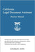 California Legal document Assistant: Practice Manual by John, Charles