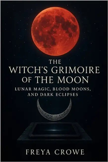 The Witch's Grimoire of the Moon: Lunar Magic, Blood Moons, and Dark Eclipses by Crowe, Freya