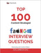 Top 100 Content Strategist Interview questions: Fully Solved: Win Interviews with Content That Connects and Converts by Biz, Dollarbook