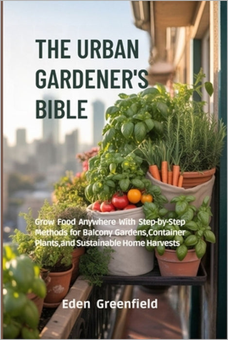 The Urban Gardener's Bible: Grow Food Anywhere with Step-by-Step Methods for Balcony Gardens, Container Plants, and Sustainable Home Harvests by Eden Greenfield
