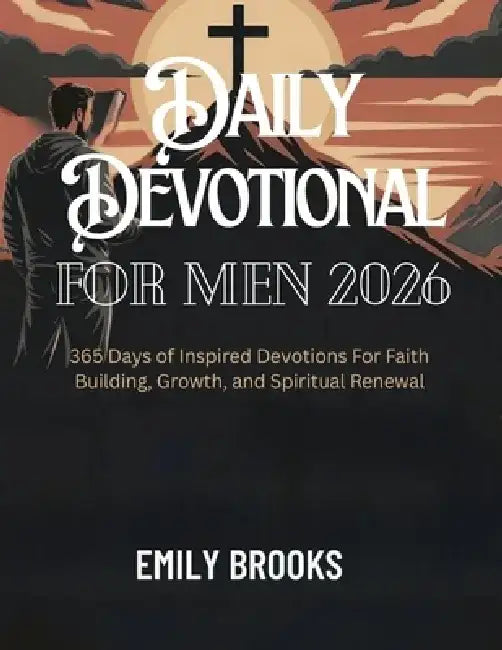 Daily Devotional for Men 2026: 365 Days Uplifting Devotions to Deepen Your Walk with God, Strengthen Your Faith, and Live a Purposeful Life by Emily Brooks