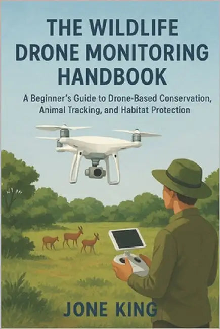 The Wildlife Drone Monitoring Handbook: A Beginner's Guide to Drone-Based Conservation, Animal Tracking, and Habitat Protection by King, Jone