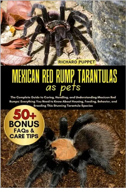 Mexican Red Rump Tarantulas as Pets: The Complete Guide to Caring, Handling, and Understanding Mexican Red Rumps: Everything You Need to Know About Ho by Puppet, Richard