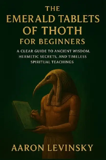 The Emerald Tablets of Thoth for Beginners: A Clear Guide to Ancient Wisdom, Hermetic Secrets, and Timeless Spiritual Teachings by Aaron Levinsky