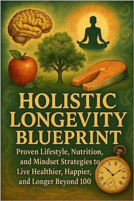 Holistic Longevity Blueprint: Proven Lifestyle, Nutrition, and Mindset Strategies to Live Healthier, Happier, and Longer Beyond 100 by Rhea, Alexander