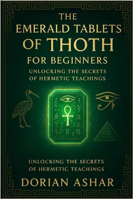 The Emerald Tablets of Thoth for Beginners: Unlocking the Secrets of Hermetic Teachings by Ashar, Dorian