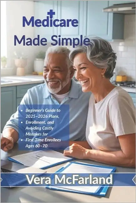 Medicare Made Simple: Your Beginner's Guide to 2025-2026 Plans, Enrollment, and Avoiding Costly Mistakes for First-Time Enrollees Ages 60-70 by McFarland, Vera