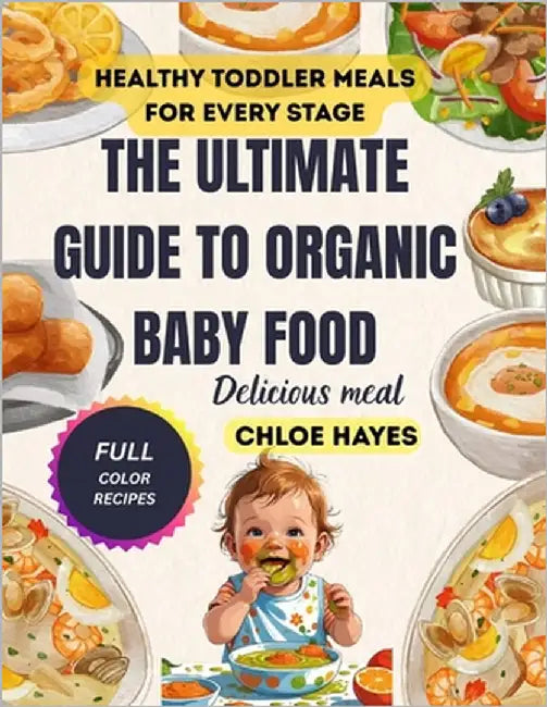 The Ultimate Guide to Organic Baby Food: Purees, Finger Foods, and Healthy Toddler Meals for Every Stage, A Complete Step-by-Step Resource for Parents by Hayes, Chloe