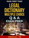 Legal Dictionary Multiple Choice Q & A Exam Prep by Virginia Bill