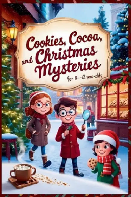 Cookies, Cocoa, and Christmas Mysteries - Christmas Chapter Books For Kids 8-12 Old Boys and Girls by Sketch Book