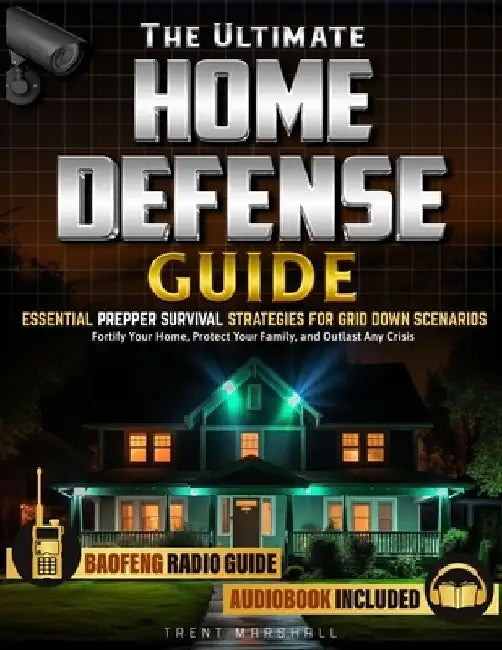The Ultimate Home Defense Guide: Fortify Your Home, Protect Your Family, and Outlast Any Crisis, Essential Prepper Survival Strategies for Grid Down S by Trent Marshall