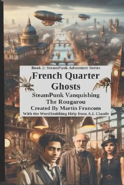 French Quarter Ghosts: SteamPunk Vanquishing The Rougarou by Martin Francom