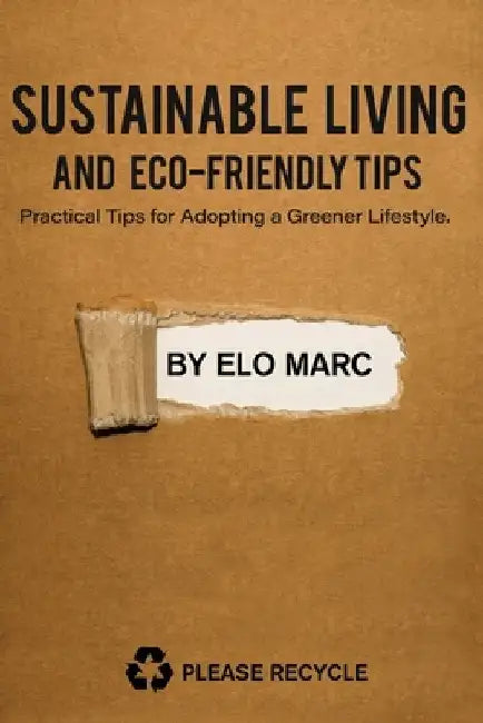 Sustainable Living and Eco-Friendly Tips: Practical Tips for Adopting a Greener Lifestyle by Elo Marc