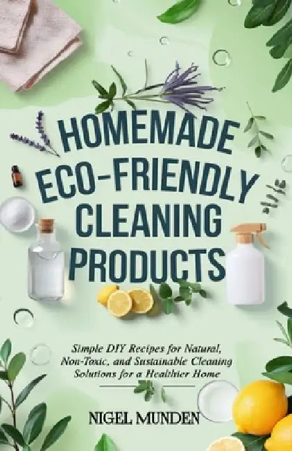 Homemade Eco-Friendly Cleaning Products: Simple DIY Recipes for Natural, Non-Toxic, and Sustainable Cleaning Solutions for a Healthier Home by Nigel Munden
