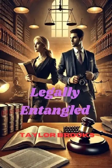 Romantic Suspense Novel - Legally Entangled: A Fight for Justice, a Struggle for Love - Romance Novel by Taylor Brooks