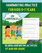 Handwriting Practice For Kids 5-7, 200 Sentences: Reading and Writing Activities For 1st and 2nd Grade by Hartleigh, Fiona