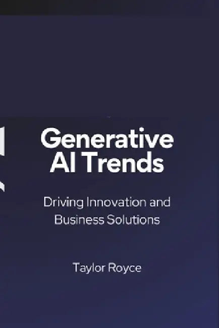 Generative AI Trends: Driving Innovation and Business Solutions by Taylor Royce