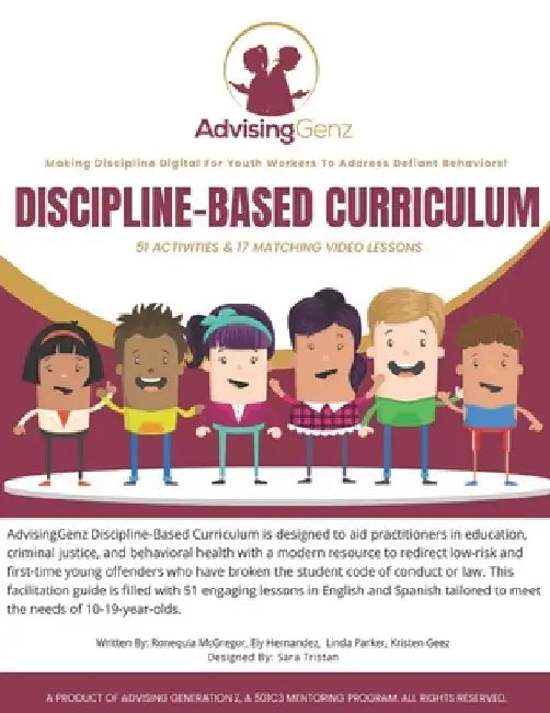 AdvisingGenz Platform Discipline-Based Lessons Units 1-17 by Sara Tristan