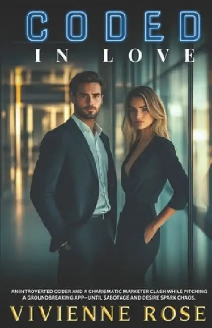 Coded In Love: An Enemies to Lovers, Forced Proximity, Slow-Burn Romance: A High-Stakes Rivalry Ignites Desire by Vivienne Rose