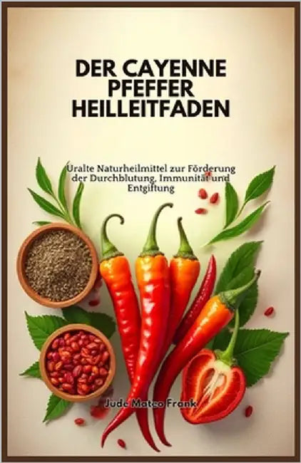Der Cayenne Pfeffer Heilleitfaden: Uralte Naturheilmittel zur Förderung der Durchblutung, Immunität und Entgiftung by Mateo Frank, Jude