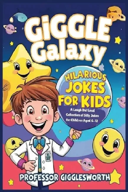 Giggle Galaxy: Hilarious Jokes for Kids: A Laugh-Out-Loud Collection of Clean and Silly Jokes for Children Aged 6-12: Perfect for Sha by Professor Gigglesworth