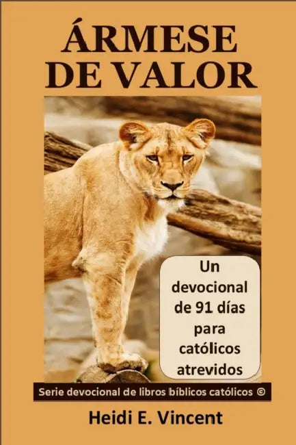 Ármese de Valor: Un devocional de 91 días para católicos atrevidos by Heidi E. Vincent