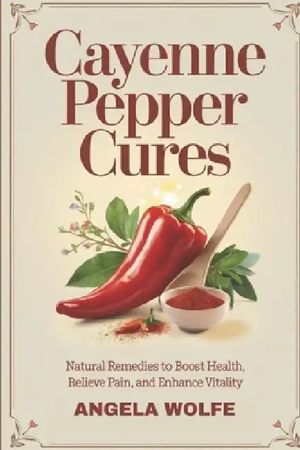 Cayenne Pepper Cures: Natural Remedies To Boost Health, Relieve Pain, And Enhance Vitality by Angela Wolfe