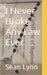 I Never Broke Any Law Ever by Lynn, Sean