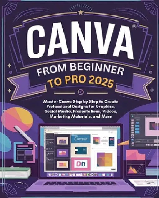 Canva From Beginner to Pro: Master Canva Step by Step to Create Professional Designs for Graphics, Social Media, Presentations, Videos, Marketing by Jaxon Strathmore