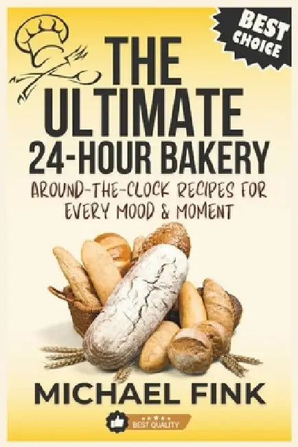 The Ultimate 24-Hour Bakery: Around-the-Clock Recipes for Every Mood & Moment: From Dawn's First Bite to Midnight Cravings-Over 200 Irresistible Recip by Michael Fink