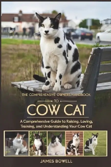 The Comprehensive Owners Handbook to Cow Cat: A Comprehensive Guide to Raising, Loving Training, and Understanding Your Cow Cat by James Bowell