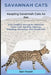 Savannah Cats: The Complete Manual for Savannah Cats: Care, Feeding, Housing, Breeding, Interaction, and Health Care by Barr Teil Powell