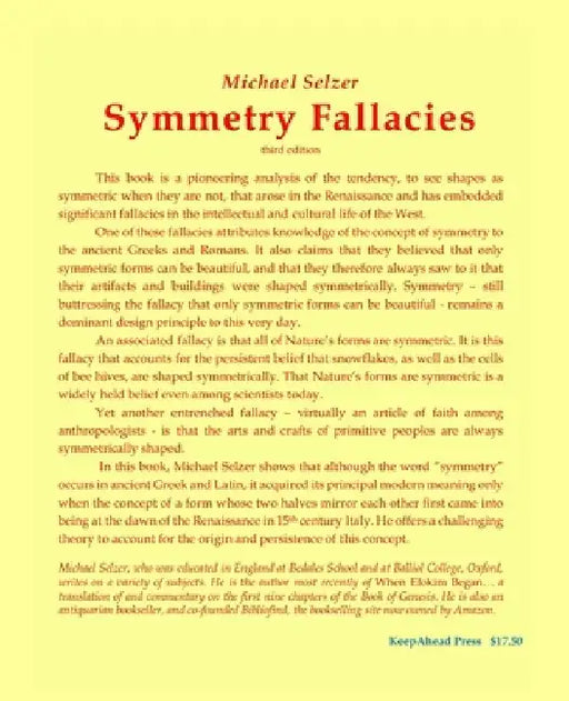 Symmetry Fallacies ` by Michael Selzer
